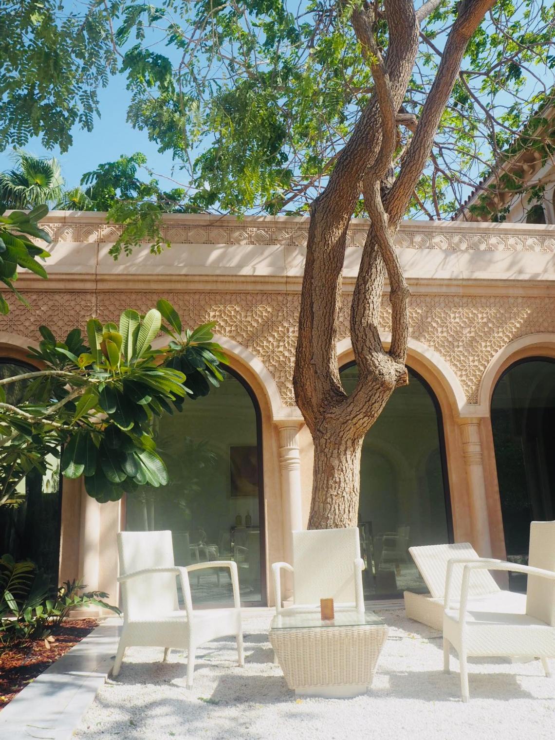 21. Spa courtyard chairs